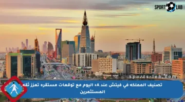تصنيف المملكة في فيتش عند A+ اليوم مع توقعات مستقرة تعزز ثقة المستثمرين
